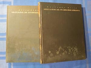 Imagen del vendedor de Bibliographie der Buchbinderei-Literatur. Bibliographie der Buchbinderei-Literatur 1924-1932. ( 2 Bnde). a la venta por Antiquariat BehnkeBuch