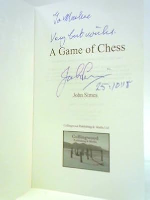 Imagen del vendedor de A Game of Chess: 2 (The Dream Factory) a la venta por World of Rare Books