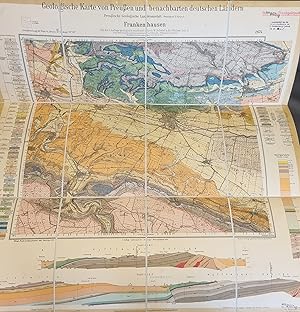 Geologische Karte von Preußen und benachbarten deutschen Ländern - Blatt 41 - 2674 Frankenhausen