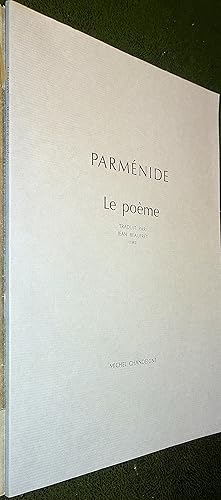 Immagine del venditore per Le Pome traduit par Jean BEAUFRET (1982) venduto da Le Chemin des philosophes