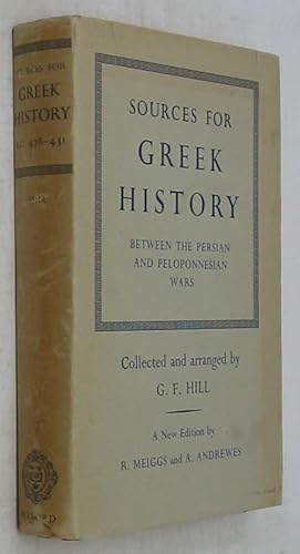 Sources for Greek History Between the Persian and Peloponnesian Wars