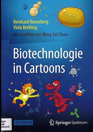 Bild des Verkufers fr Biotechnologie in Cartoons zum Verkauf von Paderbuch e.Kfm. Inh. Ralf R. Eichmann
