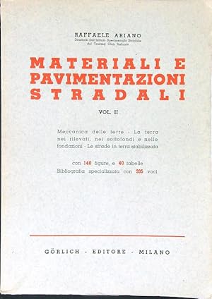 Seller image for Materiali e pavimentazioni stradali vol II for sale by Miliardi di Parole