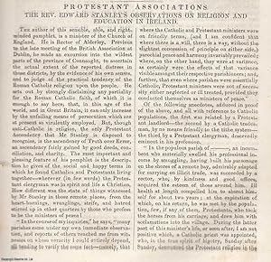 Seller image for Protestant Associations: The Rev. Edward Stanley's Observations on Religion and Education in Ireland. An original article from Tait's Edinburgh Magazine, 1836. for sale by Cosmo Books