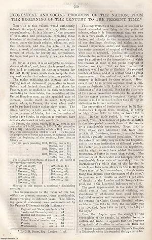 Seller image for Economical and Social Progress of The Nation. An original article from Tait's Edinburgh Magazine, 1836. for sale by Cosmo Books