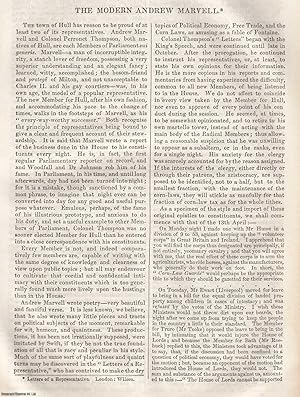 Seller image for The Modern Andrew Marvell [On Perronet Thompson]. An original article from Tait's Edinburgh Magazine, 1836. for sale by Cosmo Books