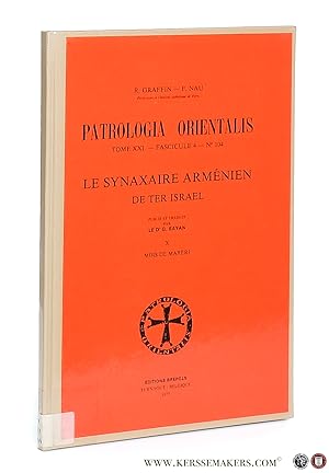 Immagine del venditore per Le Synaxaire armnien de Ter Isral. X. Mois de Marri. venduto da Emile Kerssemakers ILAB