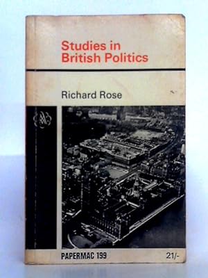 Bild des Verkufers fr Studies in British Politics zum Verkauf von World of Rare Books