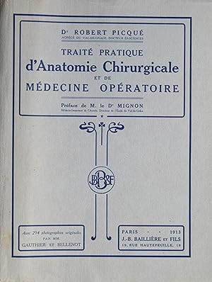Traité pratique d'Anatomie Chirurgicale et de Médecine Opératoire (Tome 1)