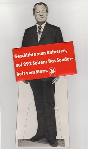 Willy Brandt. Aufstellfigur vom STERN.
