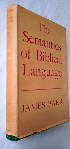 Semantics of Biblical Language