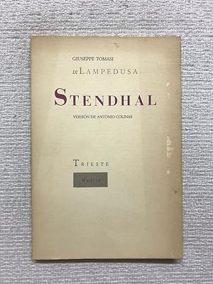 Seller image for Stendhal for sale by Campbell Llibres