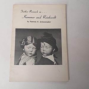 Seller image for Further research on. Kammer and Reinhardt. SIGNED for sale by Cambridge Rare Books