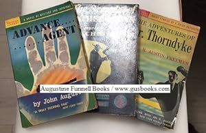 Seller image for AN AFB 5-book mystery/thriller multi-pack: Advance Agent, The Scandal of Father Brown, The Adventures of Dr. Thorndyke, The Assassin, The Phantom of the Opera for sale by Augustine Funnell Books