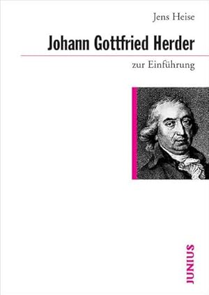 Bild des Verkufers fr Johann Gottfried Herder zur Einfhrung zum Verkauf von Smartbuy