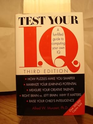 Image du vendeur pour Test Your IQ mis en vente par Henniker Book Farm and Gifts