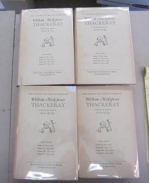 The Letters and Private Papers of William Makepeach Thackeray; FOUR VOLUMES