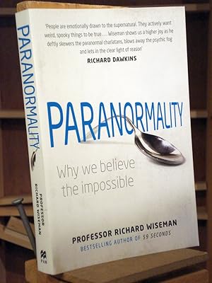 Seller image for Paranormality: Why we believe the impossible for sale by Henniker Book Farm and Gifts