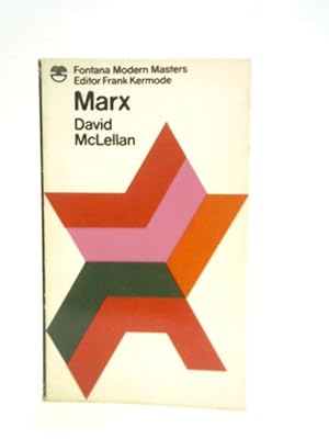 Bild des Verkufers fr Marx zum Verkauf von World of Rare Books