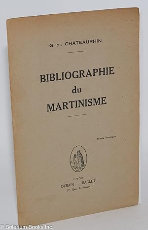 Bibliographie du Martinisme. Secrets Investigare