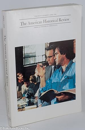 Seller image for The American Historical Review volume 97 number 2, April 1992 for sale by Bolerium Books Inc.