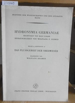 Bild des Verkufers fr Das Flugebiet der Oberweser. zum Verkauf von Versandantiquariat Trffelschwein