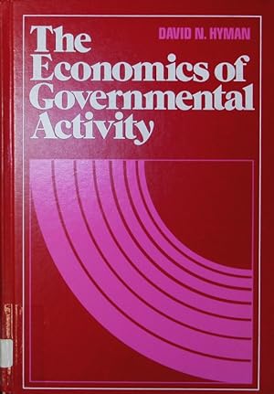 Seller image for The Economics of Governmental Activity. for sale by Antiquariat Bookfarm