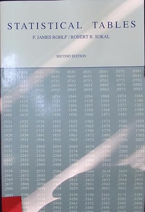 Seller image for Statistical Tables. for sale by Antiquariat Bookfarm