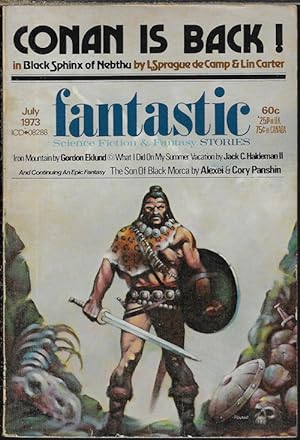 Bild des Verkufers fr FANTASTIC Stories: July 1973 zum Verkauf von Books from the Crypt