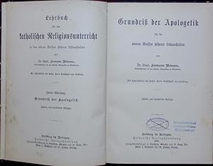 Seller image for Grundri der Apologetik. for sale by Antiquariat Bookfarm