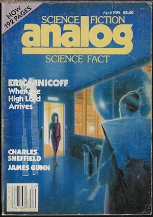 Imagen del vendedor de ANALOG Science Fiction/ Science Fact: April, Apr. 1985 a la venta por Books from the Crypt