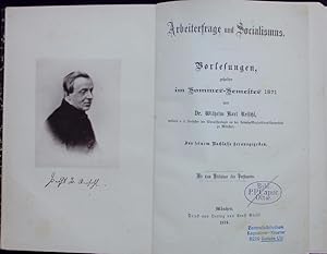 Seller image for Arbeiterfrage und Socialismus. Vorlesungen. for sale by Antiquariat Bookfarm