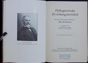 Image du vendeur pour Pythagoreische Erziehungsweisheit. mis en vente par Antiquariat Bookfarm