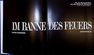 Seller image for Im Banne des Feuers. for sale by Antiquariat Bookfarm