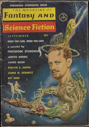 Immagine del venditore per The Magazine of FANTASY AND SCIENCE FICTION (F&SF): September, Sept. 1962 venduto da Books from the Crypt