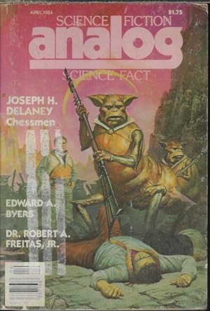 Bild des Verkufers fr ANALOG Science Fiction/ Science Fact: April, Apr. 1984 zum Verkauf von Books from the Crypt