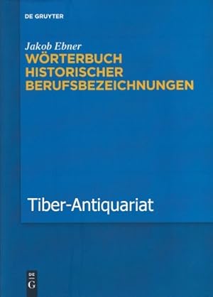 Wörterbuch historischer Berufsbezeichnungen.