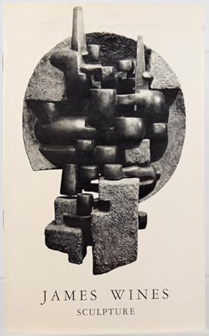 James Wines, recent sculpture Otto Gerson Gallery, 41 East 57th Street, New York 22, N.Y., Oct. 2...