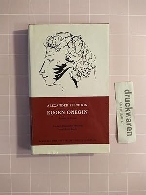 Bild des Verkufers fr Eugen Onegin. Roman in Versen. [Manesse-Bibliothek der Weltliteratur]. zum Verkauf von Druckwaren Antiquariat