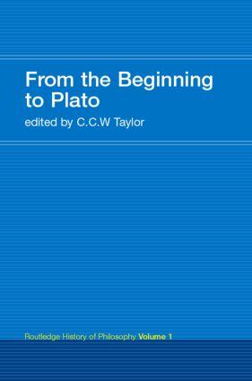 Seller image for From the Beginning to Plato for sale by moluna