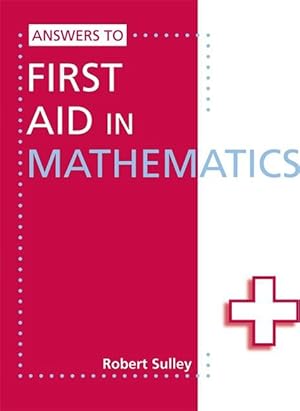 Bild des Verkufers fr Answers to First Aid in Mathematics zum Verkauf von moluna