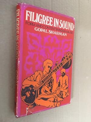 Seller image for Filigree in Sound for sale by Raymond Tait
