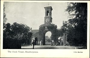 Bild des Verkufers fr Ansichtskarte / Postkarte Shoeburyness Southend on Sea Essex England, The Clock Tower zum Verkauf von akpool GmbH