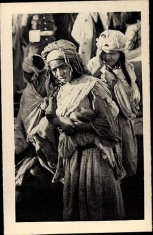 Imagen del vendedor de Ansichtskarte / Postkarte Marokko, Tipos y costumbres, Maghreb, Mdchen a la venta por akpool GmbH