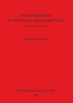 Immagine del venditore per Rural Settlement in Hellenistic and Roman Crete venduto da moluna