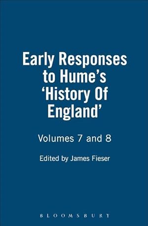 Image du vendeur pour Early Responses to Hume\ s \ History Of England\ mis en vente par moluna