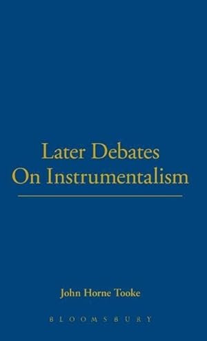 Bild des Verkufers fr Later Debates On Instrumentalism zum Verkauf von moluna