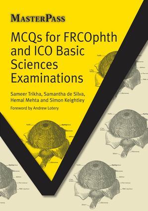 Immagine del venditore per MCQs for FRCOphth and ICO Basic Sciences Examinations venduto da moluna
