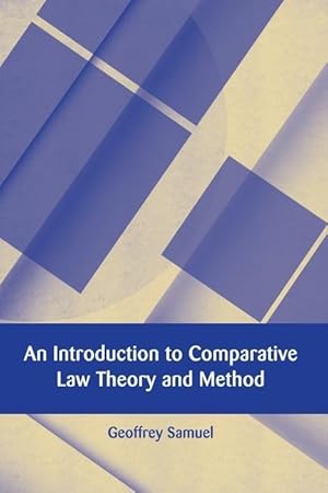 Bild des Verkufers fr An Introduction to Comparative Law Theory and Method zum Verkauf von moluna