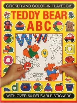 Bild des Verkufers fr Sticker and Colour-in Playbook: Teddy Bear ABC zum Verkauf von moluna